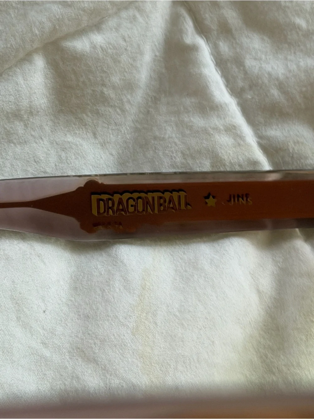 JINS dragon ball Round Pink Translucent Women's Eyeglass Frames